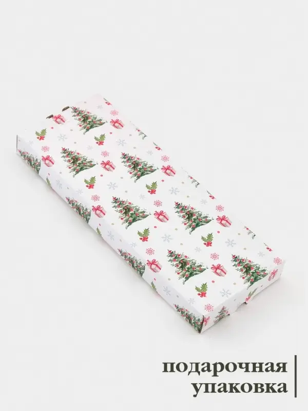 Подставка под ложку «Елочка» 26.5×9.5×2.5 см, стекло, белая, зелёная Подставка под ложку «Елочка» 26.5×9.5×2.5 см, стекло, белая, зелёная