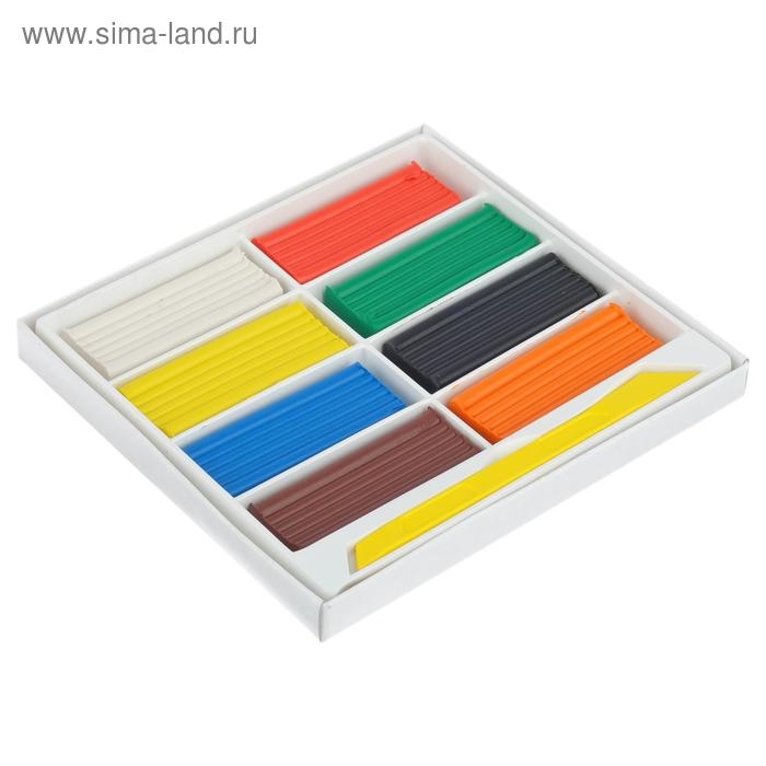 Пластилин GLOBUS «Детский», 8 цветов, 120 г, мягкий Пластилин GLOBUS «Детский», 8 цветов, 120 г, мягкий