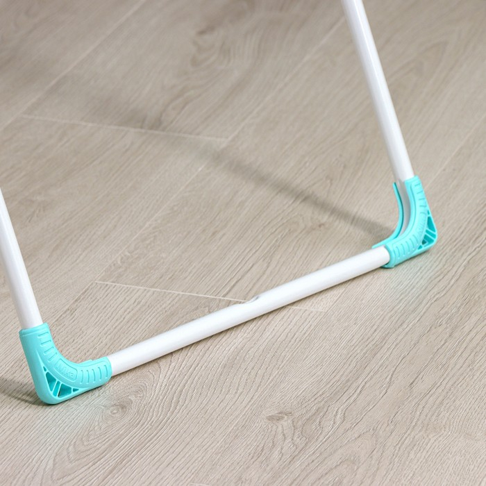 Сушилка для белья двухуровневая, рабочая длина 21 м, цвет белый Сушилка для белья двухуровневая, рабочая длина 21 м, цвет белый