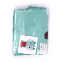 Воздушный шар фольгированный 33" «Медведь бирюзовый», фигура животного