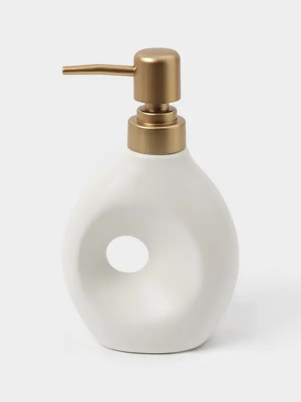 Набор для ванной Набор для ванной "", 2 предмета (Дозатор и диффузор), цвет белый