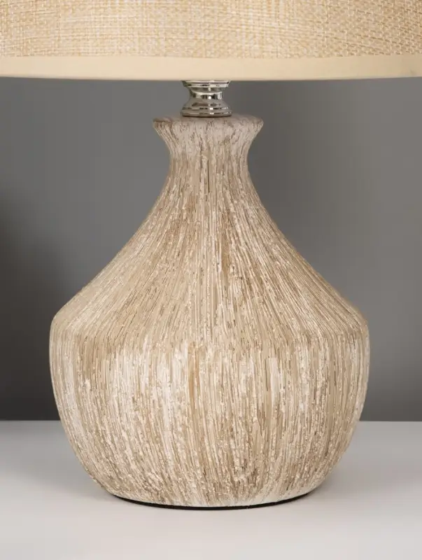 Настольная лампа с абажуром RISALUX &laquo;Силвия&raquo;, Е14, 40 Вт, 20&times;20&times;34.5 см