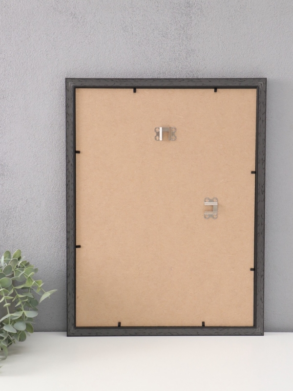 Фоторамка пластик Фоторамка пластик "МИРАМ" 30х40 см, венге