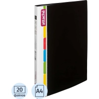 Папка файловая ATTACHE KT-20/07 черная Россия