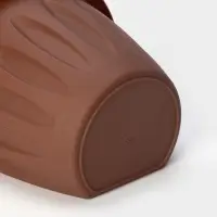 Кашпо для цветов настенное Martika &laquo;Фелиция&raquo;, 3.4 л, d=24 см, пластик, коричневое