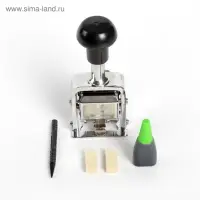 Нумератор 6 разрядный, металлический, автоматический