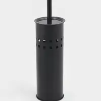 Ёрш для унитаза, нержавеющая сталь, чёрный