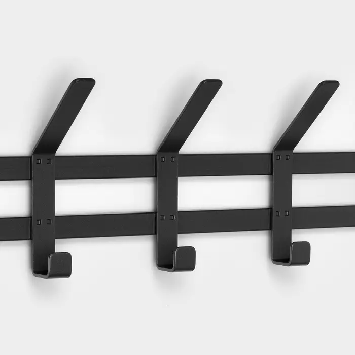 Вешалка с полкой 2-х ярусная &laquo;Торонто 22&raquo;, 67&times;27&times;58.5 см, графит