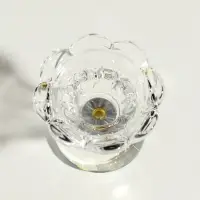 Стеклянный подсвечник на 1 свечу &laquo;Цветочек&raquo;, 5.5&times;6.8&times;6.8 см