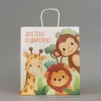 Пакет подарочный &laquo;Подарочек&raquo;, 28 х 32 х 15 см