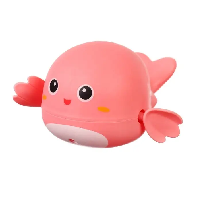 Заводная игрушка для ванны Крошка Я &laquo;Китенок&raquo;, розовая, от 3 мес.