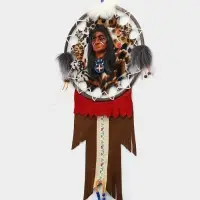 Панно &laquo;Вождь&raquo;, 30&times;5&times;60 см