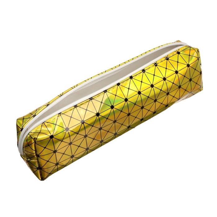 Пенал школьный на молнии Пенал школьный на молнии "Паутинка", голография, МИКС