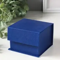 Фигурка стекло &laquo;Розовый лотос на подставке&raquo;, вращается 5.5&times;9&times;9 см