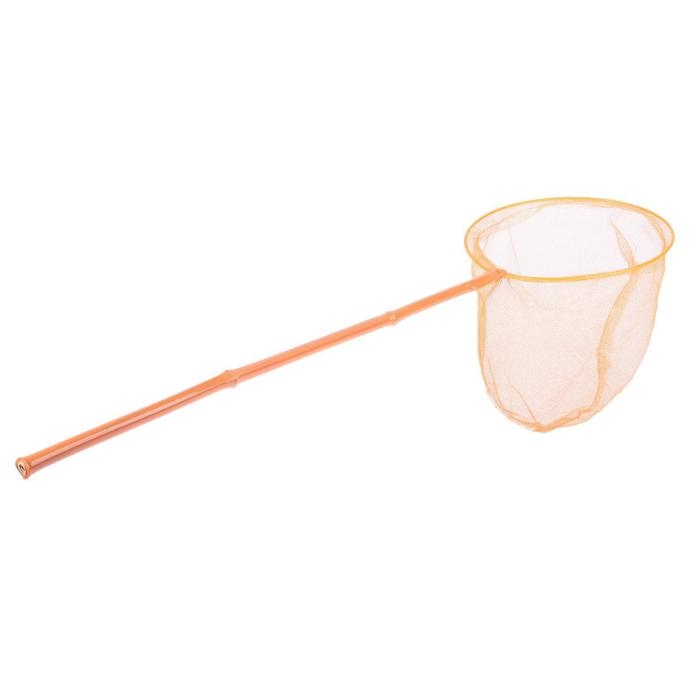 Сачок детский бамбуковая ручка 53 см, диаметр 20 см, цвета МИКС Сачок детский бамбуковая ручка 53 см, диаметр 20 см, цвета МИКС