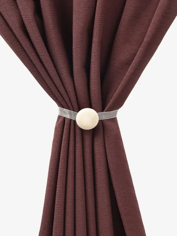 Подхват для штор, d=4 см, молочный