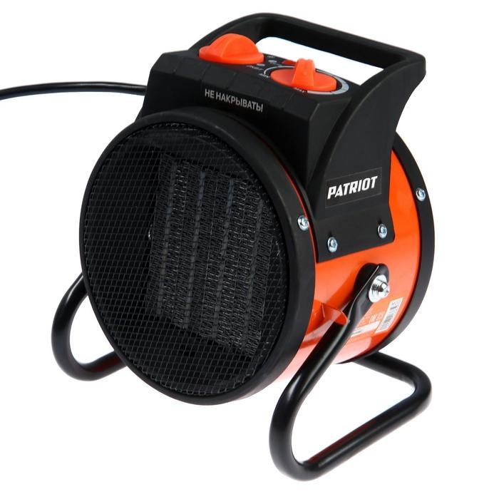 Тепловая пушка PATRIOT PTR 3S, электрическая, 220 В, 2000 Вт, терморегулятор, керамика Тепловая пушка PATRIOT PTR 3S, электрическая, 220 В, 2000 Вт, терморегулятор, керамика