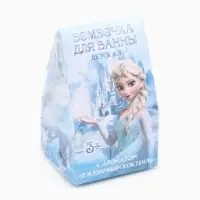 Бомбочка для ванны 40г в коробке, детская, Зимняя принцесса