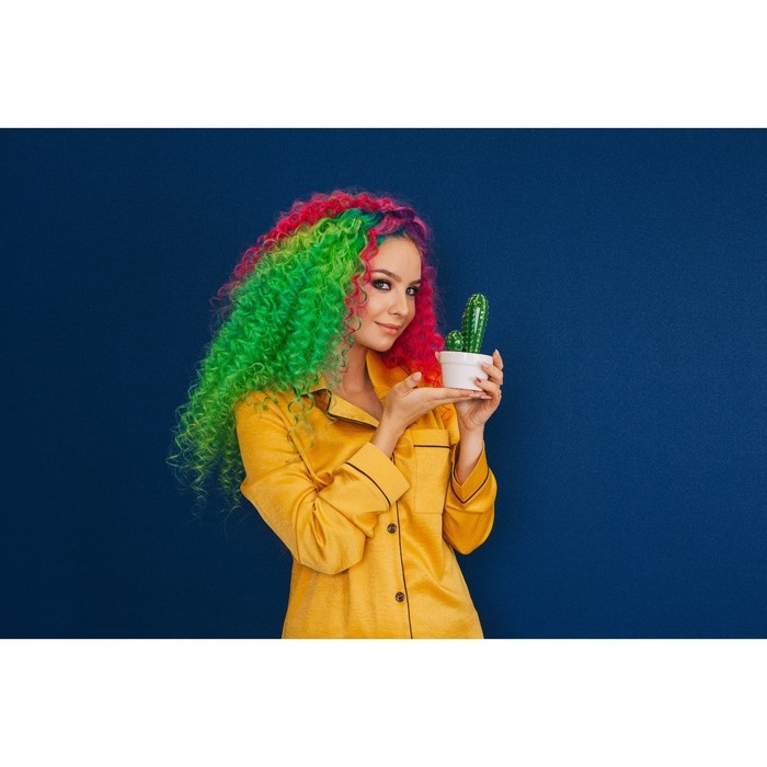 Банка для хранения сыпучих продуктов Доляна &laquo;Кактус&raquo;, 160 мл, 8&times;8&times;14 см, керамическая