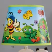 Лампа настольная RISALUX &laquo;Улитка&raquo;, Е14, 40 Вт, 20&times;20&times;31 см