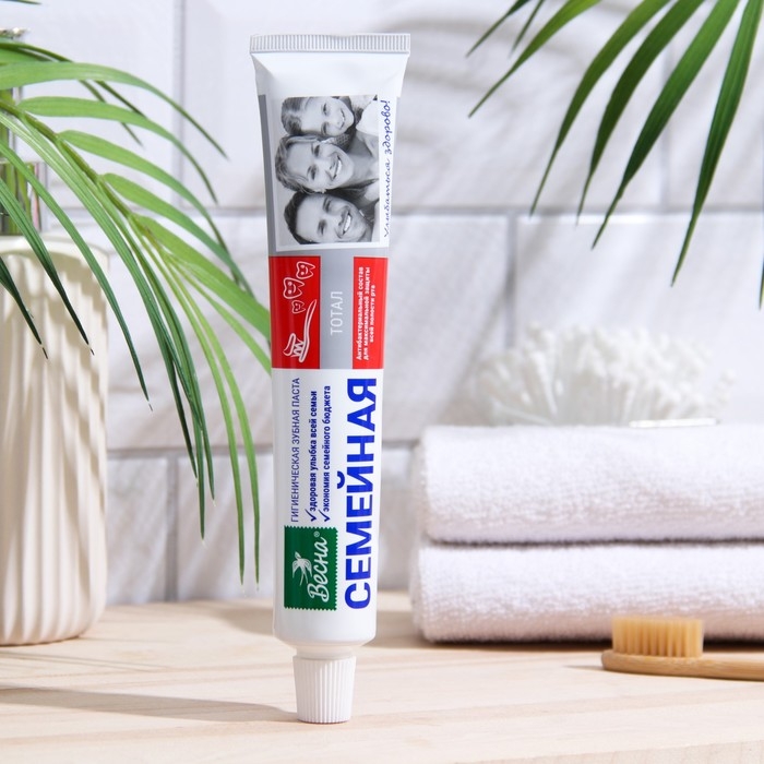 Зубная паста Весна семейная , 90 г Зубная паста Весна семейная , 90 г