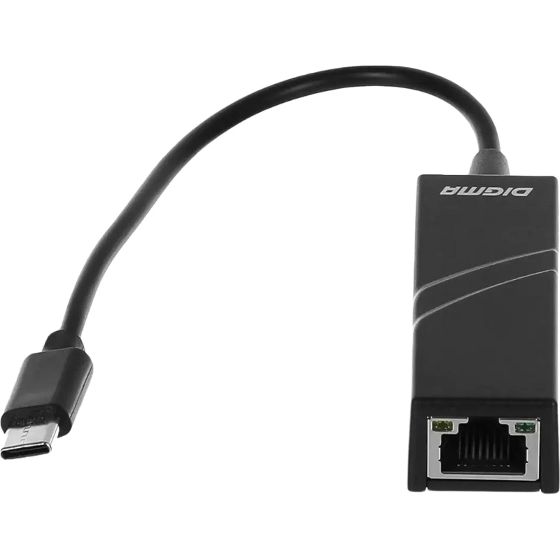 Сетевой адаптер Fast Ethernet Digma D-USBC-LAN100 USB Type-C
