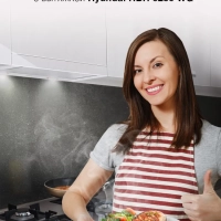 Вытяжка встраиваемая HBH 6236 WG белый