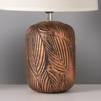 Лампа настольная RISALUX &laquo;Осень&raquo;, 15 Вт, Е14, цвет бронза, 23&times;23&times;35 см