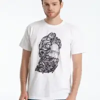 Футболка Tattoo, белая, размер S