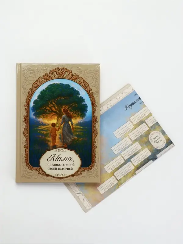 Родословная книга расскажи о себе "Мама"