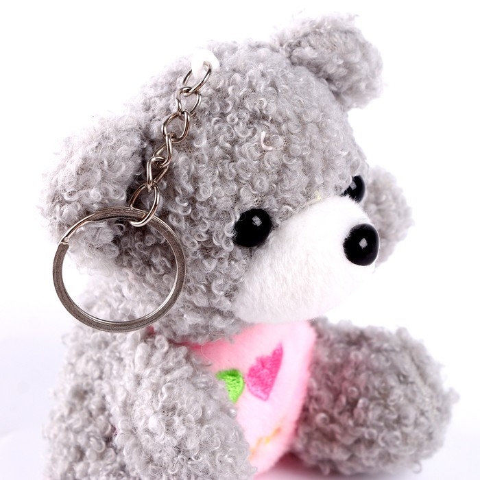 Мягкая игрушка-брелок «Мишка» цвета МИКС Мягкая игрушка-брелок «Мишка» цвета МИКС