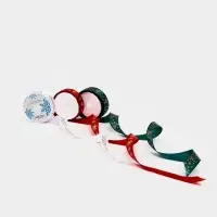 Набор лент с тиснением для упаковки подарков, 3 шт Набор лент с тиснением для упаковки подарков, 3 шт