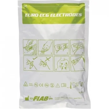 Электроды для ЭКГ однораз.48х34мм, пена, универс. Fiab F9049 100шт/уп