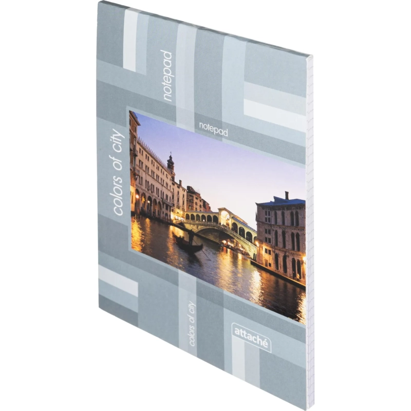 Блокнот на склейке А5 60л. ПЕЙЗАЖ  АТТАСНЕ 8с3 клет.40шт./у