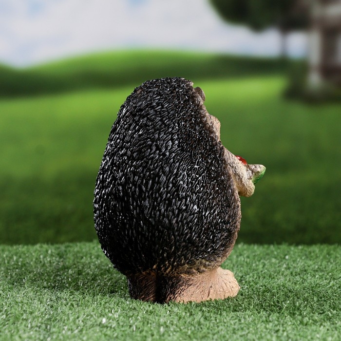 Садовая фигура  Садовая фигура "Ежик с ягодами" 16см