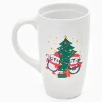 Кружка чайная новогодняя &laquo;Пингвины&raquo;, 530 мл