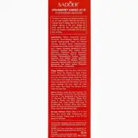 Новогодняя пенка для умывания Sadoer, клубника, 120 мл Новогодняя пенка для умывания Sadoer, клубника, 120 мл