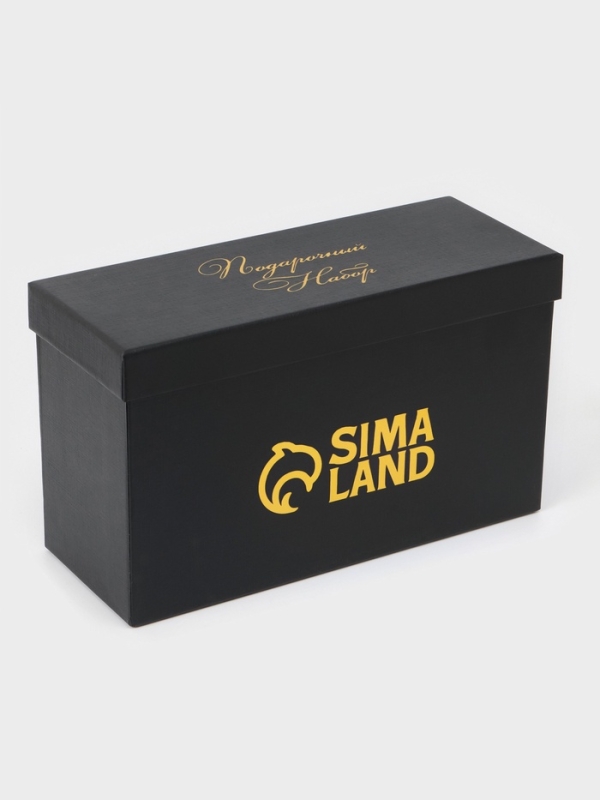 Рюмки для водки "Корона", подарочный набор на 3 персоны, рюмка 50 мл, золото