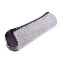 Пенал - тубус школьный на молнии Calligrata &laquo;Джинс&raquo;, МИКС