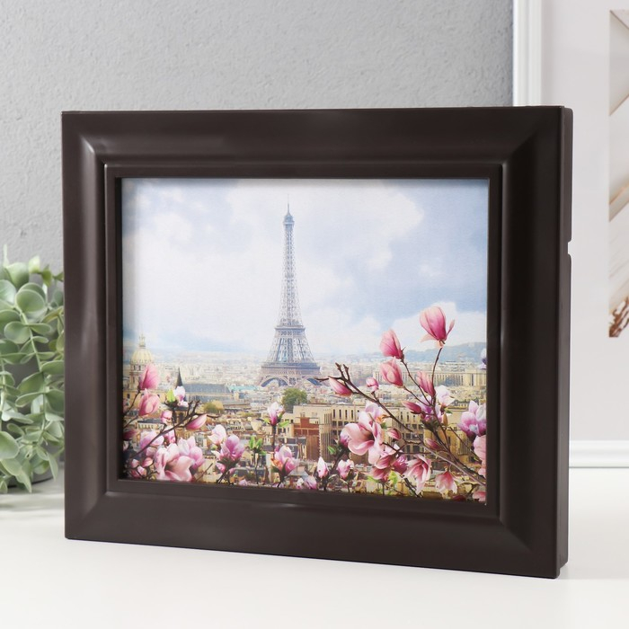 Ключница "Вид на город" Венге  26,5х31,5х4,5 см