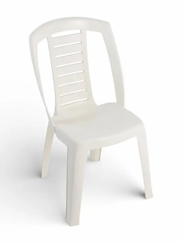 Стул садовый Decorona DeRiviera, 49.5&times;50&times;88 см, пластиковый, белый