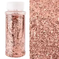 Конфетти «Шестиугольники» розовое золото, металлик, 0.1 см, 90 г