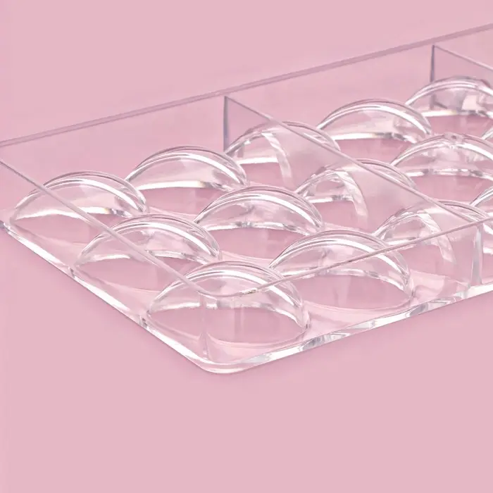 Форма для конфет и шоколада KONFINETTA «Кофейные зерна», 33×16.2 см, 21 ячейка, пластик, прозрачная Форма для конфет и шоколада KONFINETTA «Кофейные зерна», 33×16.2 см, 21 ячейка, пластик, прозрачная