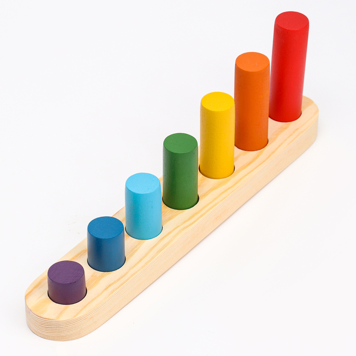 Пирамида «Радуга из цилиндров» Пирамида «Радуга из цилиндров»