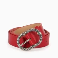 Ремень жен 05-01-02-01, Июнь2511, 2,9*0,3*110 см, винт, пряж металл, 1 прокол, красный Ремень жен 05-01-02-01, Июнь2511, 2,9*0,3*110 см, винт, пряж металл, 1 прокол, красный