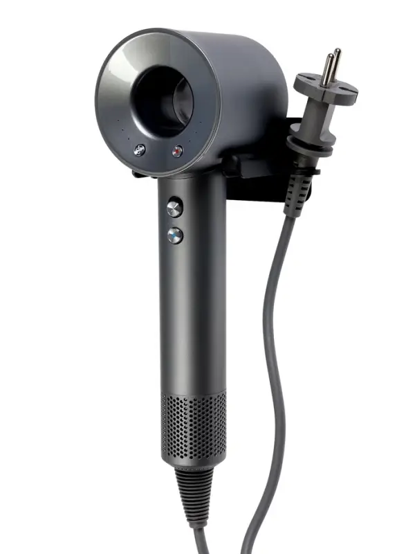 Фен WELLT A01 WELLAIR, 1600 Вт, 5 насадок, 3 скорости, 4 темп. режима, ионизация, серый