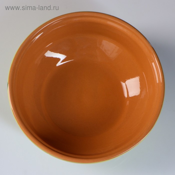 Миска  Миска "Русская малая" 0,5л / 15,5х6см, зеленая