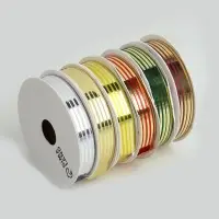 Лента упаковочная для декора и подарков, с металлическим блеском, МИКС, 1.2 см &times; 5 м&plusmn;5%