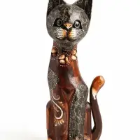 Сувенир &laquo;Кошка&raquo;, 30 см, дерево