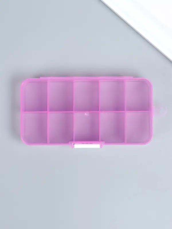 Шкатулка для мелочей 10 отделений 2х12,5х6,5 см